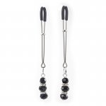 OHMAMA - SREBRNE ZACISKI NA SUTKI Z OZDOBNYMI ZAWIESZKAMI