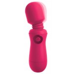 OMG - MASAŻER Z RUCHOMĄ GŁÓWKĄ I 7 TRYBAMI WIBRACJI CZERWONY