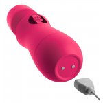 OMG - MASAŻER Z RUCHOMĄ GŁÓWKĄ I 7 TRYBAMI WIBRACJI CZERWONY