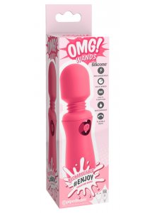 OMG - MASAŻER Z RUCHOMĄ GŁÓWKĄ I 7 TRYBAMI WIBRACJI RÓŻOWY