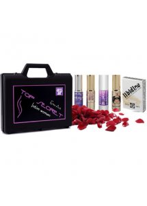 EROS-ART TOP SECRET - ZESTAW ŻELI I SPREJÓW 5SZT