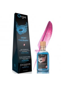 ORGIE - ZESTAW DO MASAŻU UST WATA CUKROWA 100 ML