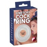 YOU2TOYS - ROZCIĄGLIWY PIERŚCIEŃ NA PENISA PRZEZROCZYSTY