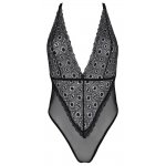 PASSION - SEKSOWNE WYCIĘTE BODY Z KORONKĄ ZINNIA BODY