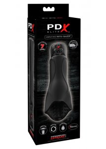 PDX ELITE - OBRACAJĄCY SIĘ MASTURBATOR Z 7 SILNYMI TRYBAMI WIBRACJI 