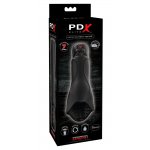 PDX ELITE - OBRACAJĄCY SIĘ MASTURBATOR Z 7 SILNYMI TRYBAMI WIBRACJI 