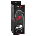 PDX ELITE - MASTURBATOR ''MOTO BATOR" FUNKCJA SSANIA WSTRZĄSÓW I ODSYSANIA