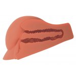 PDX PLUS - MASTURBATOR REALISTYCZNY TORS POŚLADKI Z POCHWĄ I ANUSEM BRĄZOWY