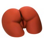 PDX PLUS - MASTURBATOR XL REALISTYCZNY TORS POŚLADKI Z POCHWĄ I ANUSEM BRĄZOWY