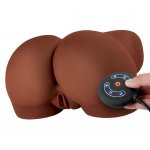 PDX PLUS - MASTURBATOR Z WIBRACJAMI POŚLADKI Z POCHWĄ I ANUSEM + PILOT