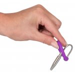 PENISPLUG - FIOLETOWY PIERŚCIEŃ Z DILATOREM DO PENISA