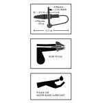 PENISPLUG - FIOLETOWY PIERŚCIEŃ Z DILATOREM DO PENISA