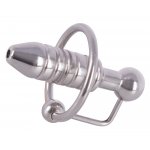 PENISPLUG - PIERŚCIEŃ Z WTYCZKĄ DO PENISA I STYMULACJĄ CEWKI