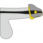 PENISPLUG - UCHWYT KULOWY Z PIERŚCIENIEM DO STYMULACJI CEWKI MOCZOWEJ