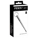 PENISPLUG - DILATOR Z PIERŚCIENIEM DO STYMULACJI CEWKI MOCZOWEJ