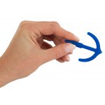 PENISPLUG - WTYCZKA PENISOWA ,,KOTWICA" ELASTYCZNA DO STYMULACJI CEWKI NIEBIESKA