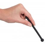 PENISPLUG - CZARNY DILATOR Z KULKĄ DO CEWKI MOCZOWEJ