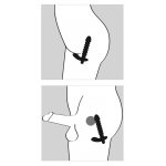 WIBRATOR Z WYPUSTKAMI DO STYMULACJI-BLACK VELVETS