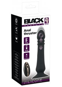 WIBRATOR ANALNY WIELOFUNKCYJNY Z PRZYSSAWKĄ-BLACK VELVETS