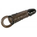 NAKŁADKA Z PIERŚCIENIEM NA PENISA/TPE SLEEVE II