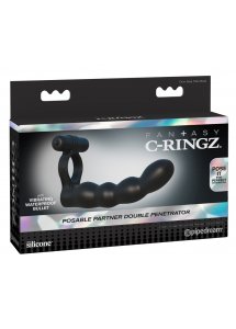 PIERŚCIEŃ EREKCYJNY Z WIBROBULLETEM I DILDO