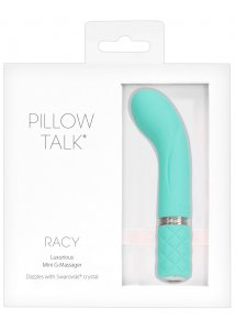 PILLOW TALK - SMUKŁY WIBRATOR RACY DO STYMULACJI PUNKTU-G TURKUSOWY