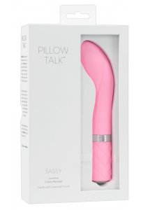 PILLOW TALK - WIBRATOR SASSY DO STYMULACJI PUNKTU-G RÓŻOWY