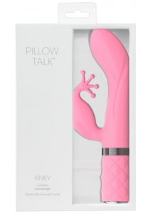 PILLOW TALK - WIBRATOR KINKY DLA STREFY G I ŁECHTACZKI RÓŻOWY