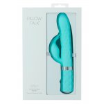 PILLOW TALK - WIBRATOR LIVELY KRÓLICZEK TURKUSOWY