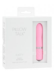 PILLOW TALK - MINI WIBRATOR FLIRTY RÓŻOWY