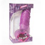 PINK ROOM - REALISTYCZNE DILDO DAYAN 17 CM FIOLETOWE