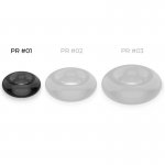 POWERING - ELASTYCZNY PIERŚCIEŃ NA PENISA 3,5 CM CZARNY PR01