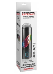 PIPEDREAM - MASTURBATOR Z 9 TRYBAMI ROTACJI I OTWOREM UST + OBRÓT LEWO PRAWO