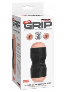 PIPEDREAM - MASTURBATOR NA UŚCISK DŁONI Z DWOMA OTWORAMI CIPKA I ODBYT