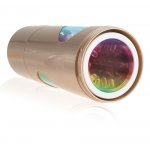 PIPEDREAM - MASTURBATOR Z 9 TRYBAMI ROTACJI I OTWOREM UST + OBRÓT LEWO PRAWO SZARY