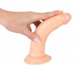 EUROPEAN LOVER - REALISTYCZNE DILDO Z PRZYSSAWKĄ 18 CM