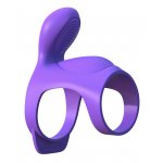 PIERŚCIEŃ EREKCYJNY NA PENISA I JĄDRA ZE STYMULATOREM