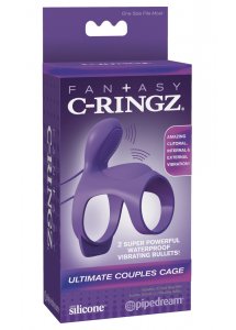 PIERŚCIEŃ EREKCYJNY NA PENISA I JĄDRA ZE STYMULATOREM