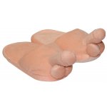 PLUSZOWE KAPCIE Z PENISEM I JĄDRAMI NA CZUBKU ROZMIAR 39-41