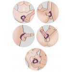 WIBRATOR W KSZTAŁCIE PIERŚCIENIA - FIOLETOWY