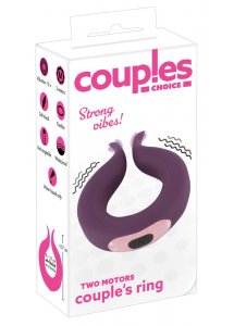 WIBRATOR W KSZTAŁCIE PIERŚCIENIA - FIOLETOWY
