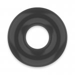 POWERING - ELASTYCZNY PIERŚCIEŃ NA PENISA 4,5 CM CZARNY PR02