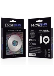 POWERING - ELASTYCZNY PIERŚCIEŃ NA PENISA 4,5 CM PRZEZROCZYSTY PR02