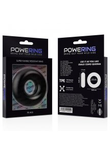 POWERING - ELASTYCZNY PIERŚCIEŃ NA PENISA 5 CM CZARNY PR03