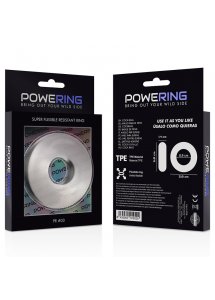 POWERING - ELASTYCZNY PIERŚCIEŃ NA PENISA 5 CM PRZEZROCZYSTY PR03