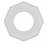 POWERING - ELASTYCZNY PIERŚCIEŃ NA PENISA 5 CM PRZEZROCZYSTY PR10