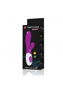 PRETTY LOVE - WIBRATOR ZE STYMULACJĄ ŁECHTACZKI SNAPPY