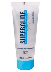 HOT SUPERGLIDE - SMAR WODNY Z DODATKIEM SILIKONU 200ML