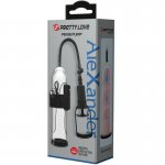 PRETTY LOVE - WIBRUJĄCA POMPKA DO PENISA PRZEZROCZYSTA