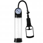 PRETTY LOVE - POMPKA DO PENISA Z MANOMETREM PRZEZROCZYSTA